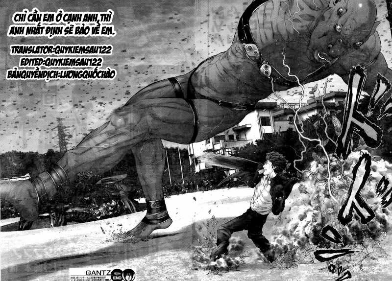 Gantz: Chapter 308: Cuộc chạm trán với sinh vật ...