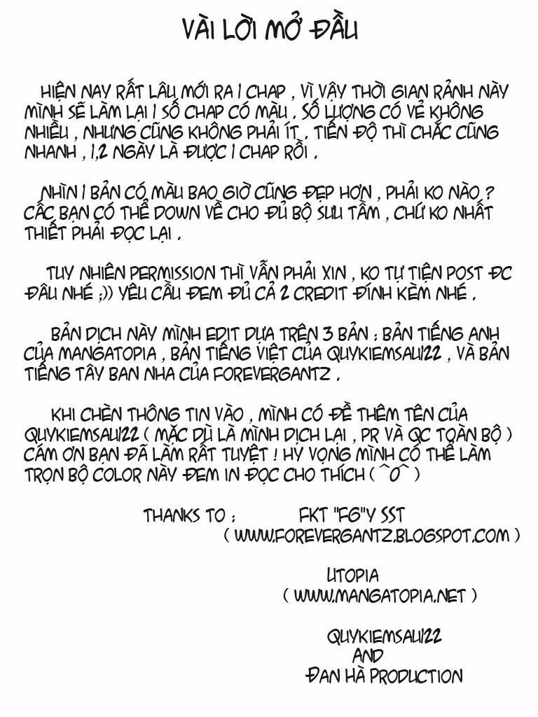 Gantz: Chapter 317: Khoảnh khắc kinh hoàng