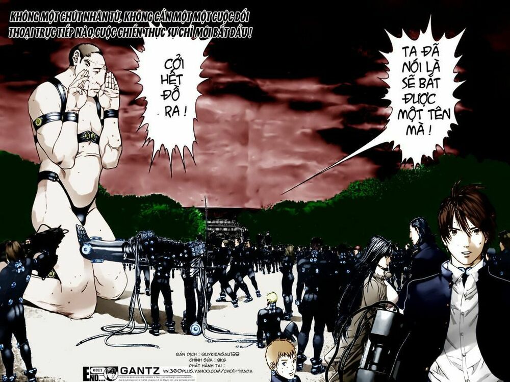 Gantz: Chapter 317: Khoảnh khắc kinh hoàng