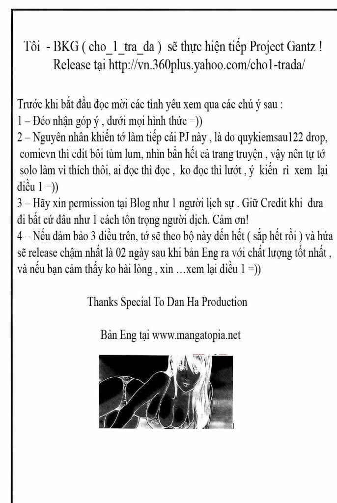Gantz: Chapter 317: Khoảnh khắc kinh hoàng