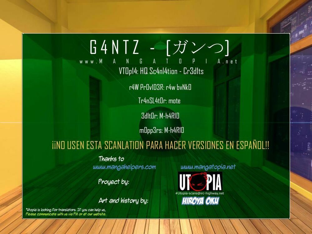 Gantz: Chapter 329