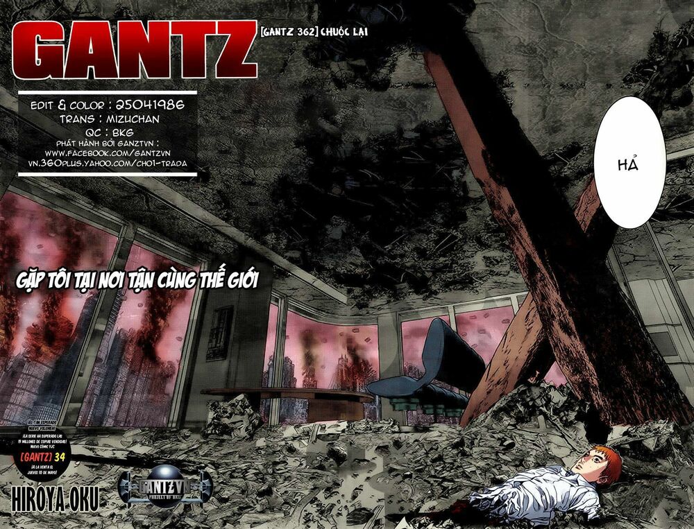Gantz: Chapter 362