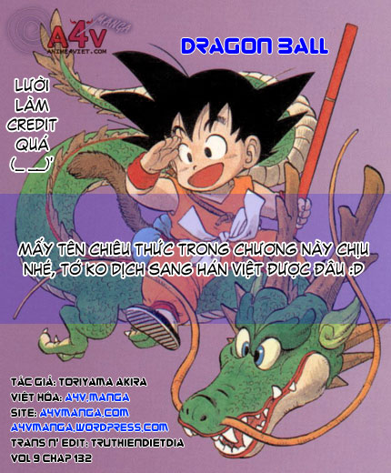 Dragon Ball - Bảy Viên Ngọc Rồng: Chapter 132