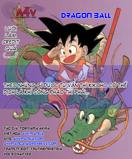 Dragon Ball - Bảy Viên Ngọc Rồng: Chapter 133