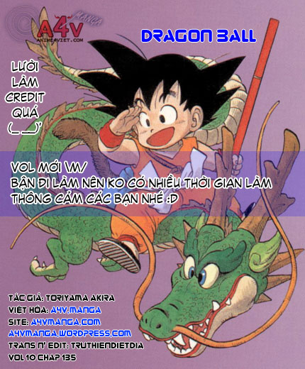 Dragon Ball - Bảy Viên Ngọc Rồng: Chapter 135