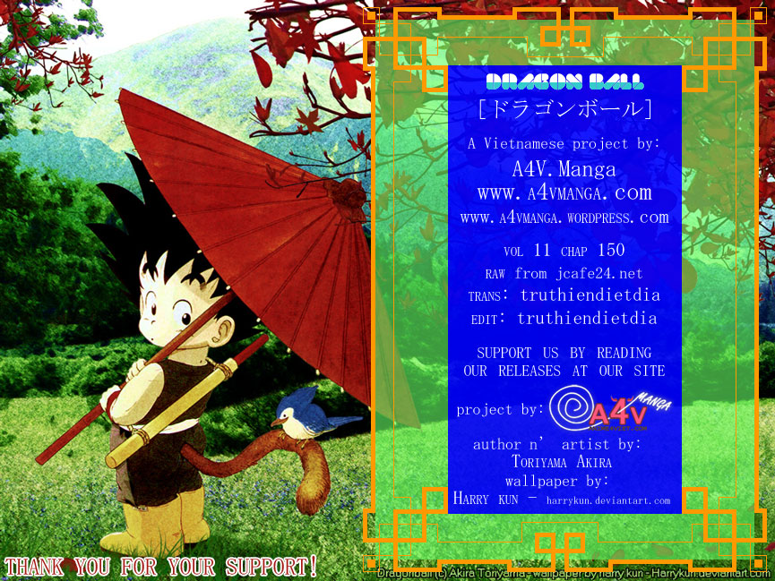 Dragon Ball - Bảy Viên Ngọc Rồng: Chapter 150