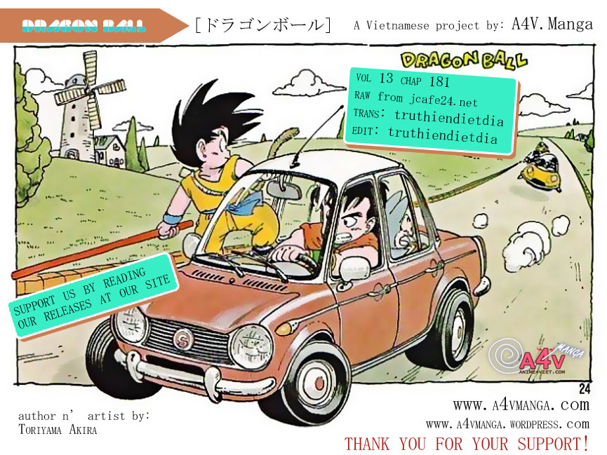 Dragon Ball - Bảy Viên Ngọc Rồng: Chapter 181