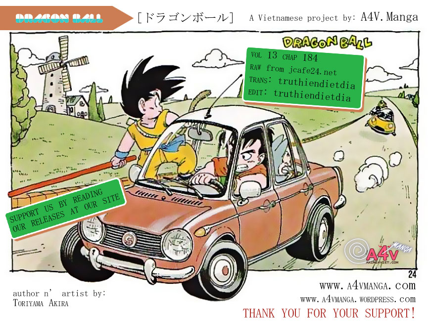 Dragon Ball - Bảy Viên Ngọc Rồng: Chapter 184
