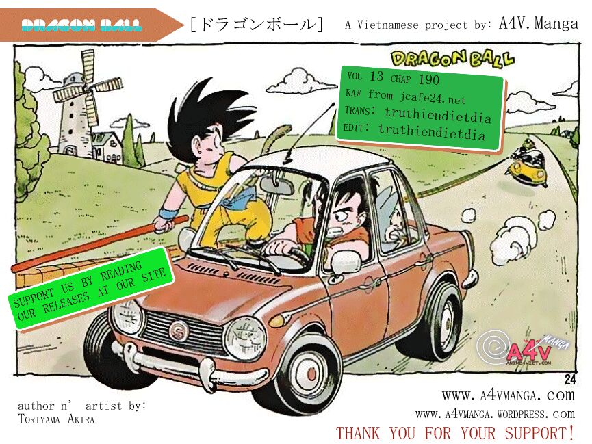 Dragon Ball - Bảy Viên Ngọc Rồng: Chapter 190