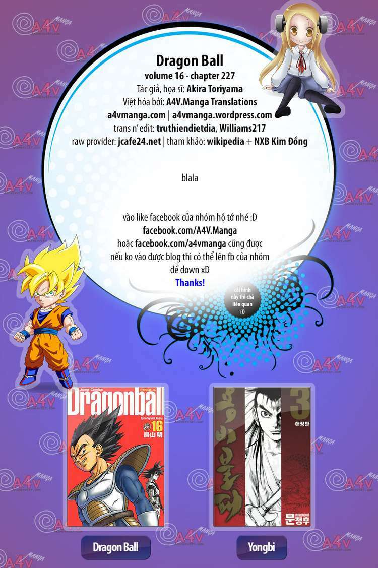 Dragon Ball - Bảy Viên Ngọc Rồng: Chapter 227