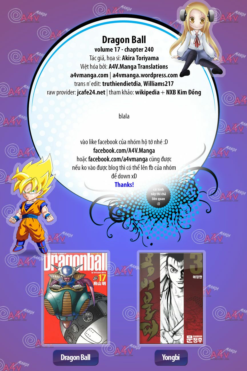 Dragon Ball - Bảy Viên Ngọc Rồng: Chapter 240