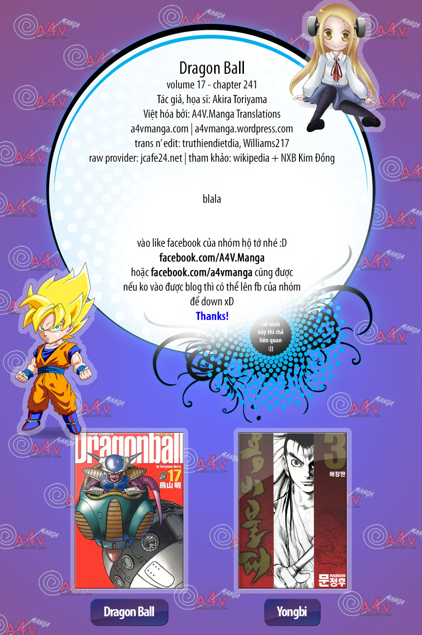 Dragon Ball - Bảy Viên Ngọc Rồng: Chapter 241