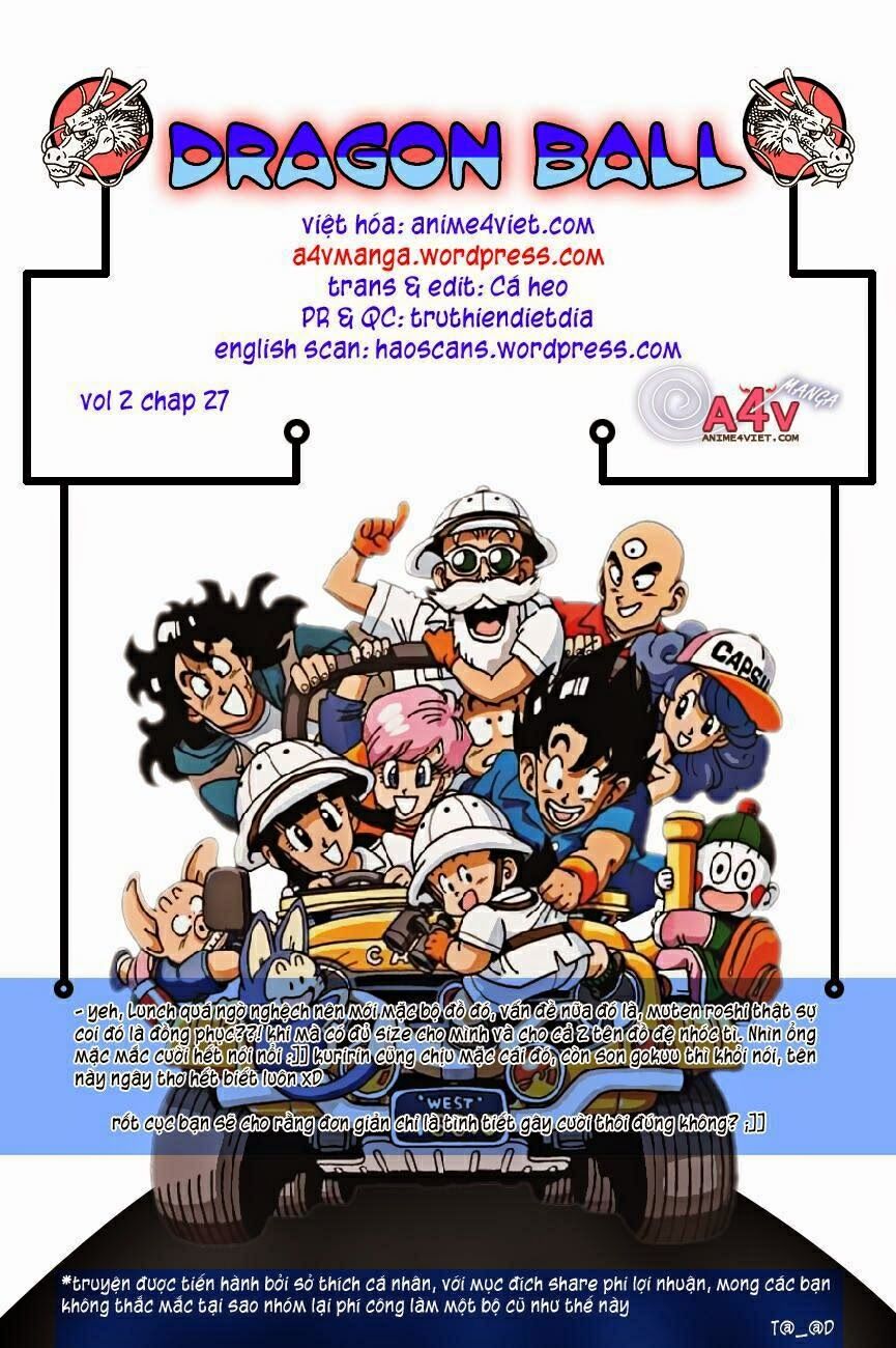 Dragon Ball - Bảy Viên Ngọc Rồng: Chapter 27