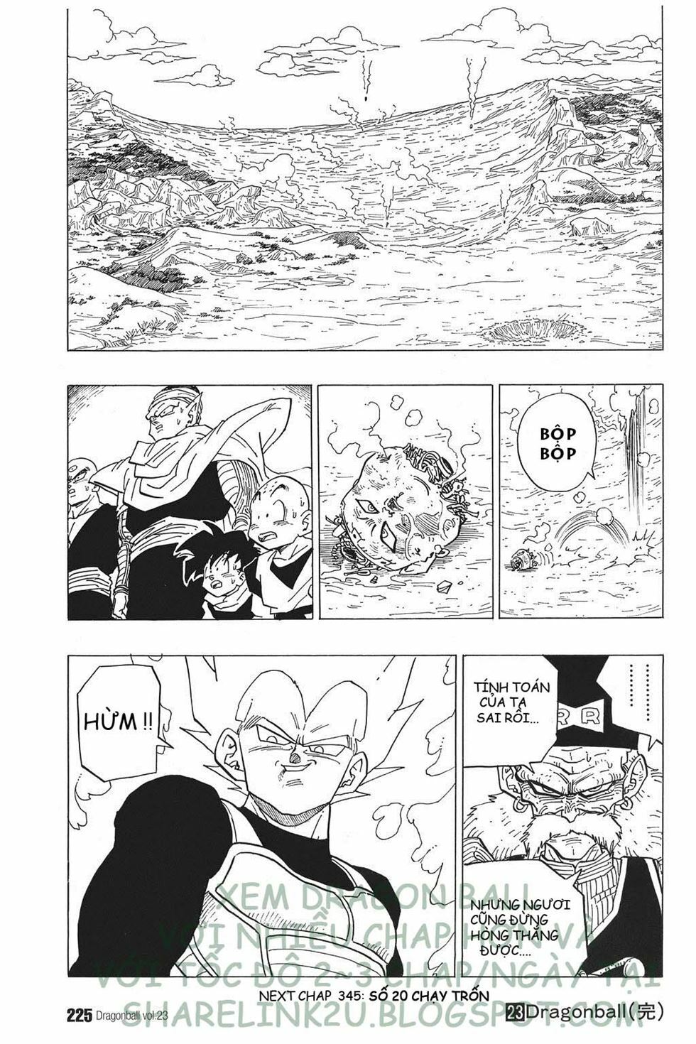 Dragon Ball - Bảy Viên Ngọc Rồng: Chapter 344