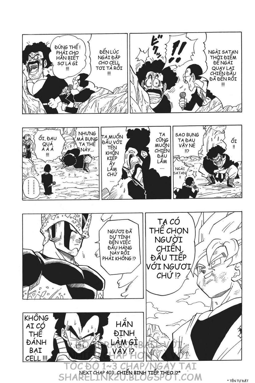 Dragon Ball - Bảy Viên Ngọc Rồng: Chapter 402
