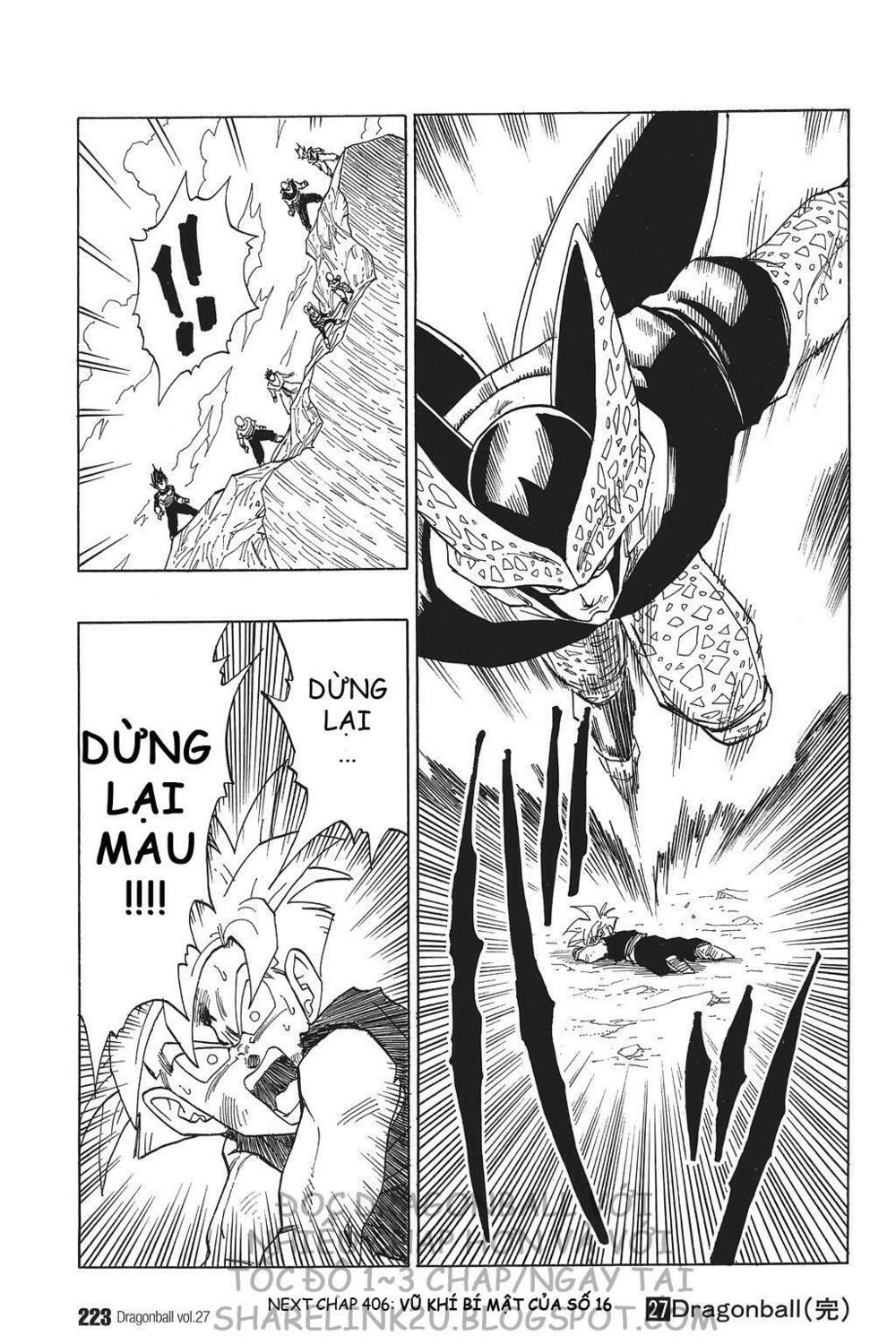 Dragon Ball - Bảy Viên Ngọc Rồng: Chapter 405
