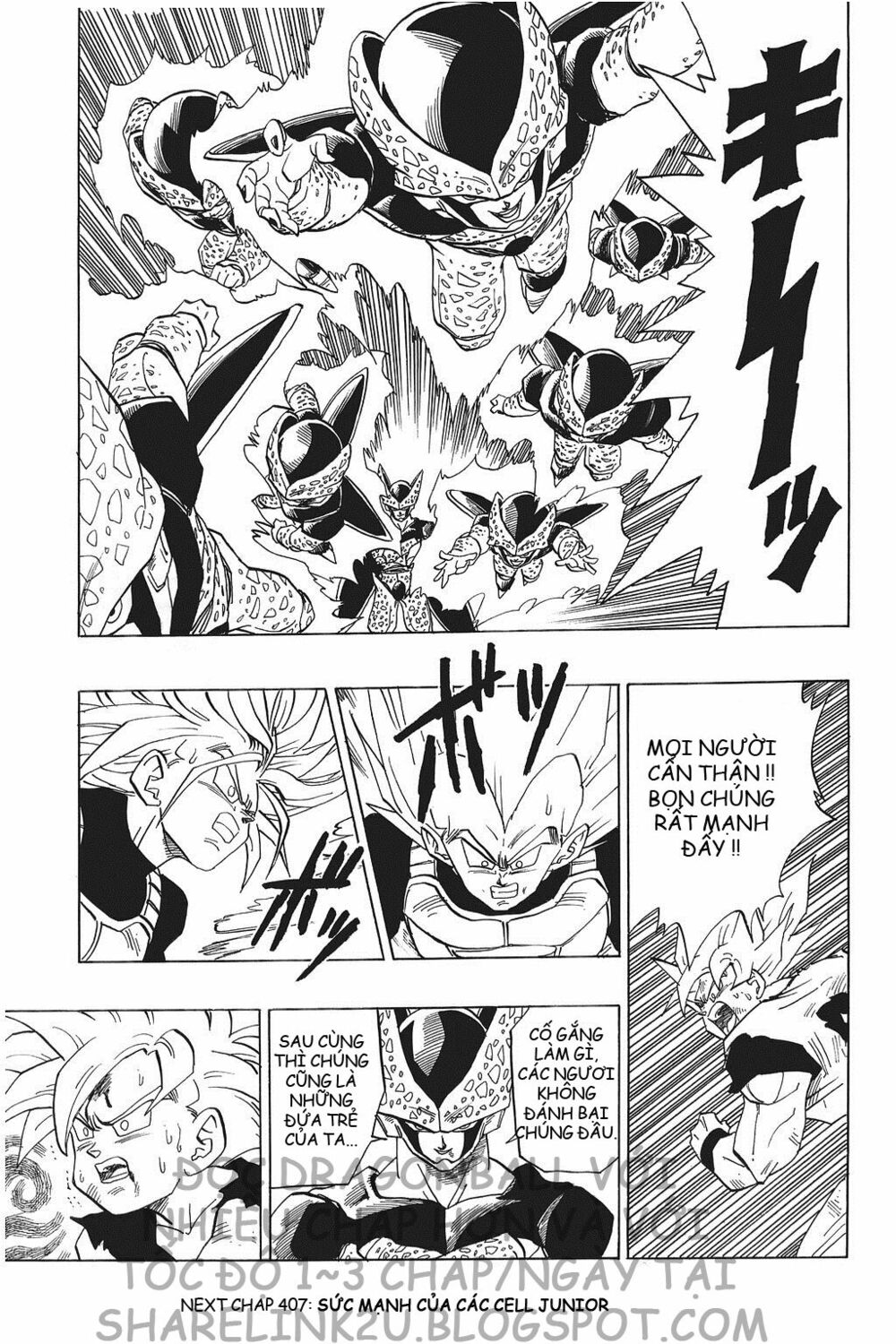 Dragon Ball - Bảy Viên Ngọc Rồng: Chapter 406