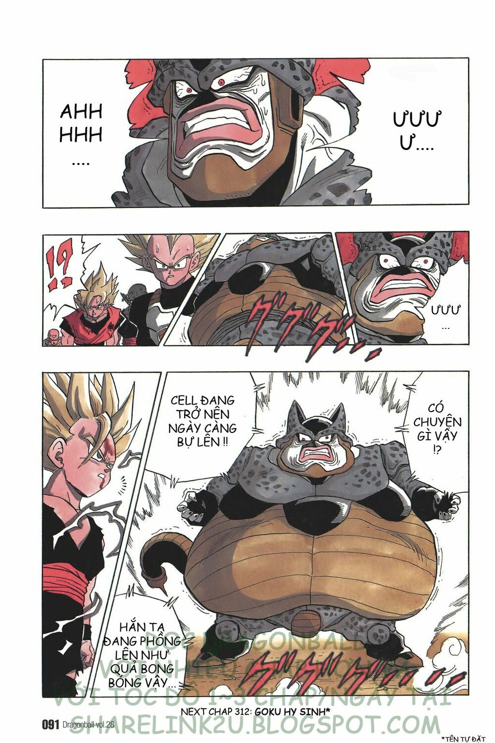 Dragon Ball - Bảy Viên Ngọc Rồng: Chapter 411