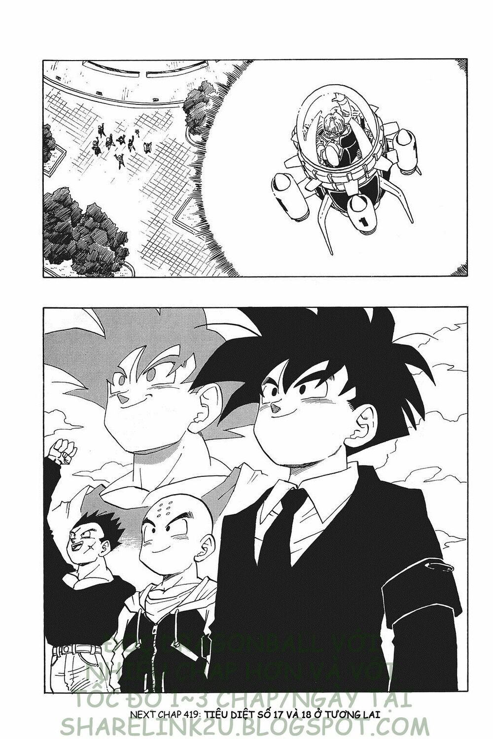 Dragon Ball - Bảy Viên Ngọc Rồng: Chapter 418