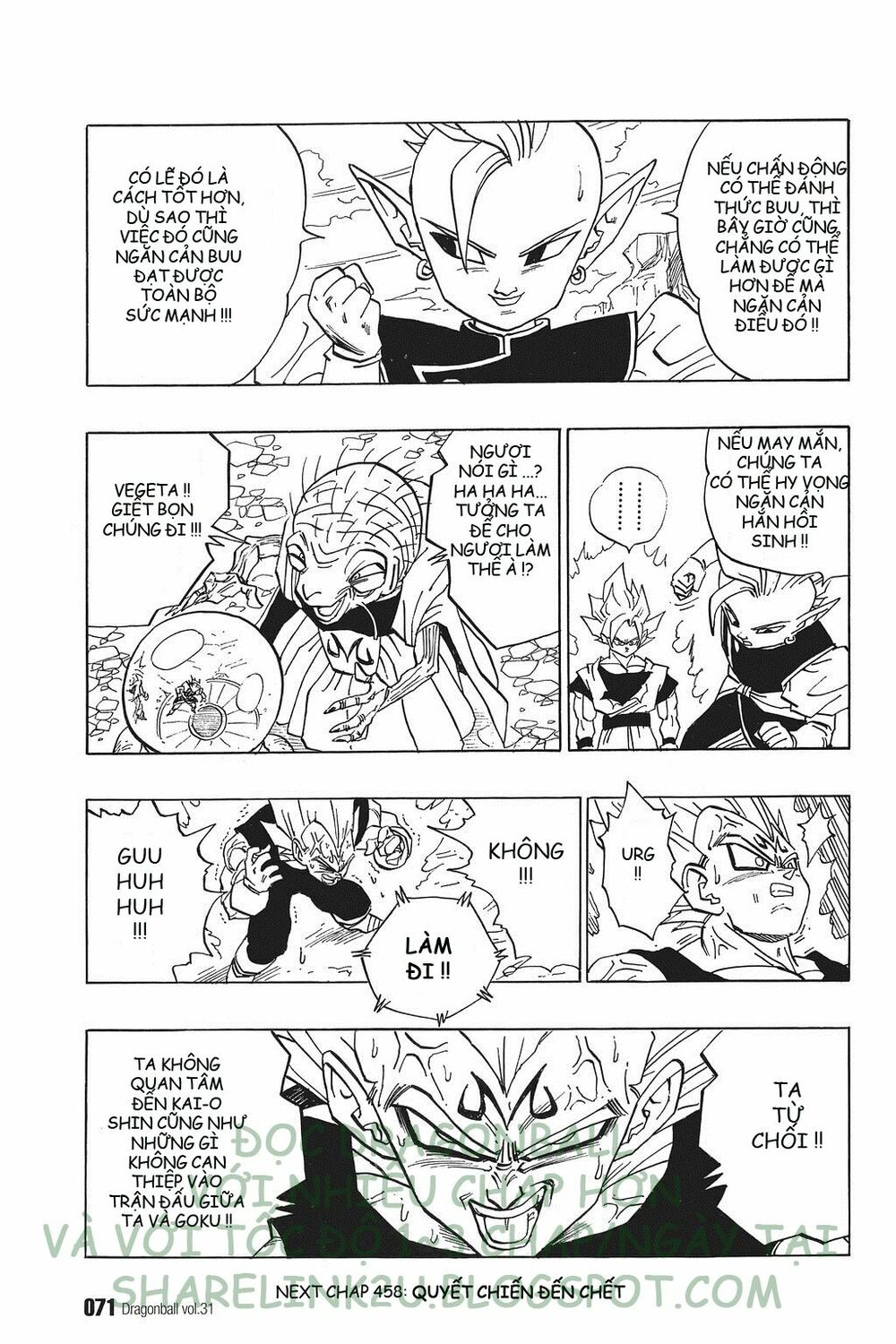 Dragon Ball - Bảy Viên Ngọc Rồng: Chapter 457