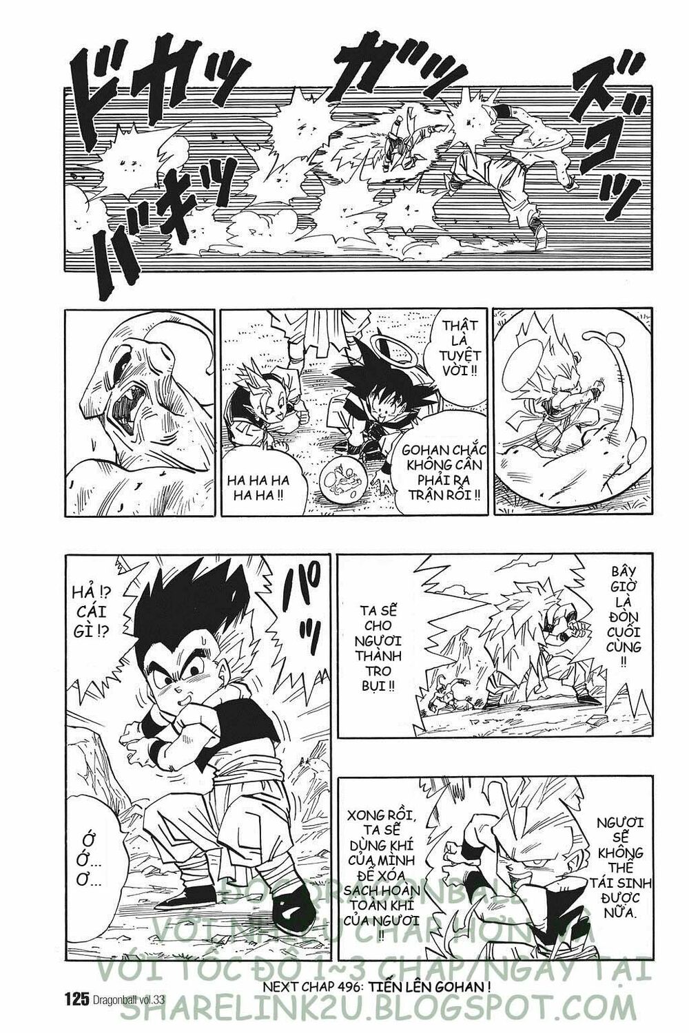 Dragon Ball - Bảy Viên Ngọc Rồng: Chapter 495