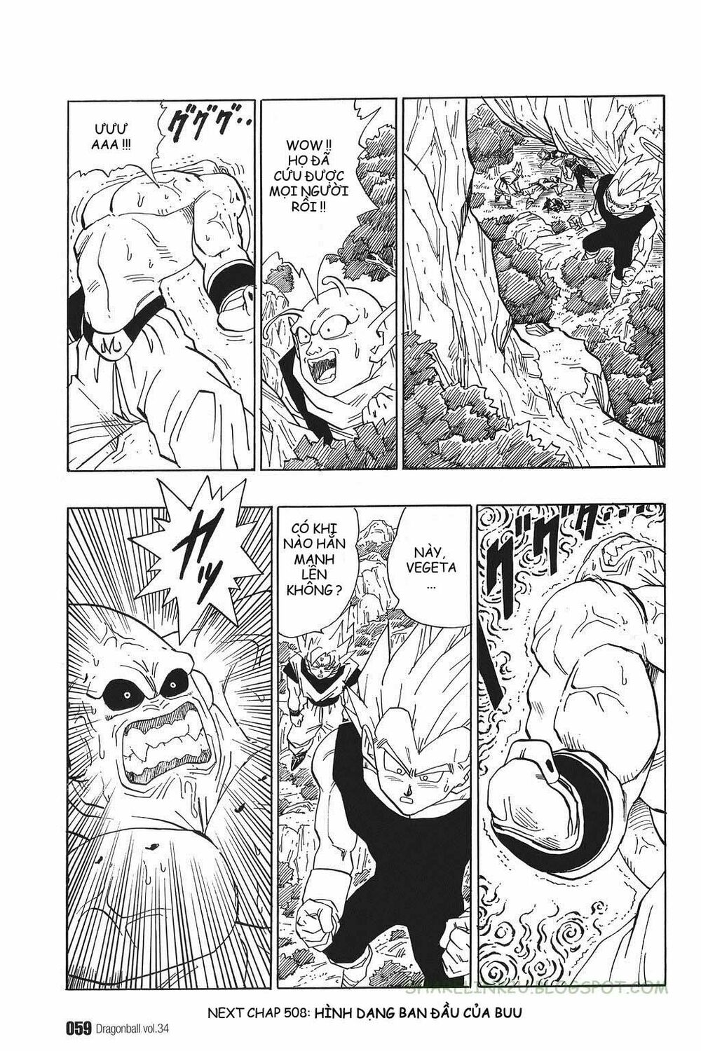 Dragon Ball - Bảy Viên Ngọc Rồng: Chapter 507