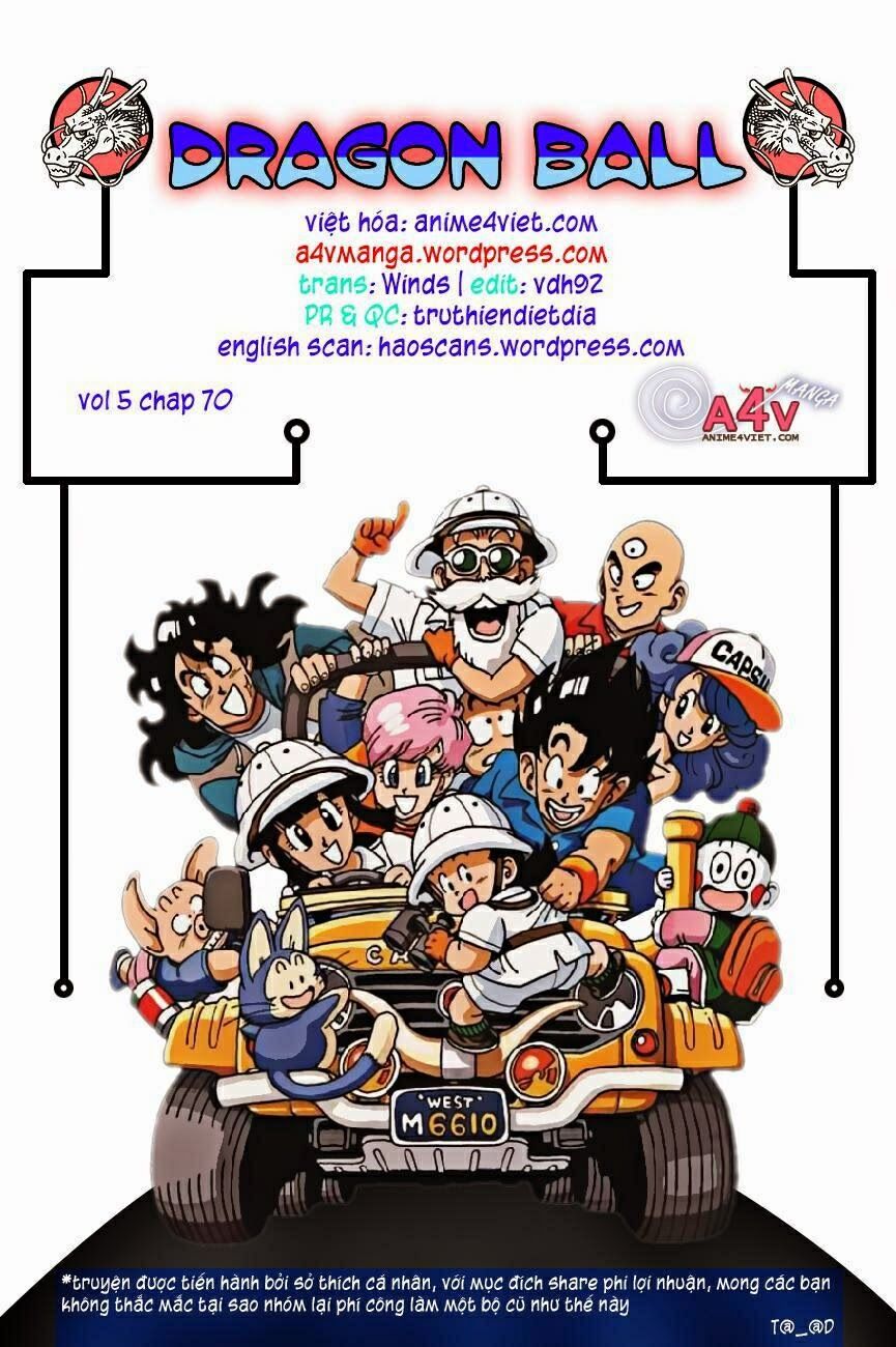 Dragon Ball - Bảy Viên Ngọc Rồng: Chapter 70