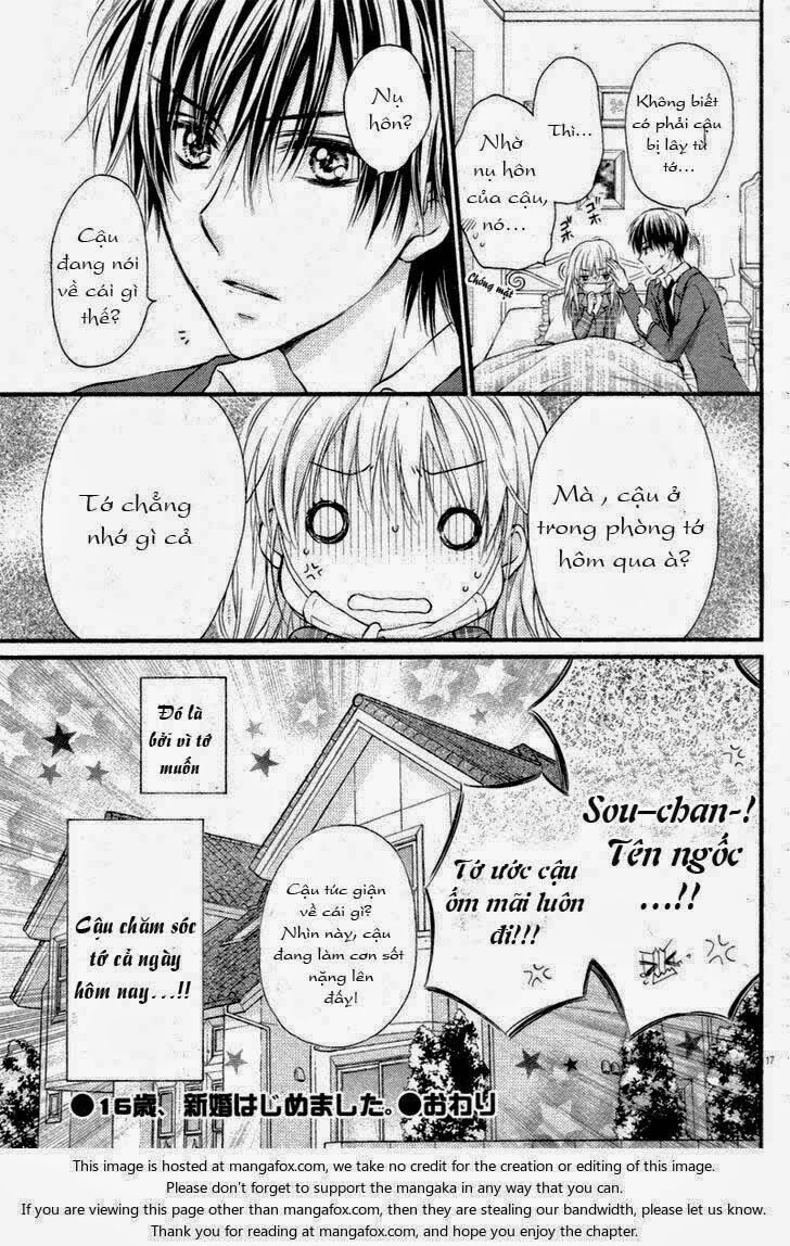 16-sai, Shinkon Hajimemashita: Chapter 2