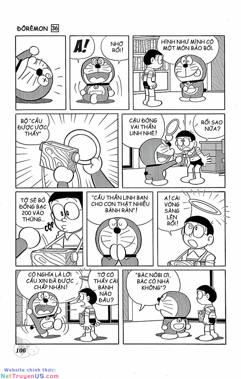 Doraemon: Chapter 647: Cầu thần linh phù hộ