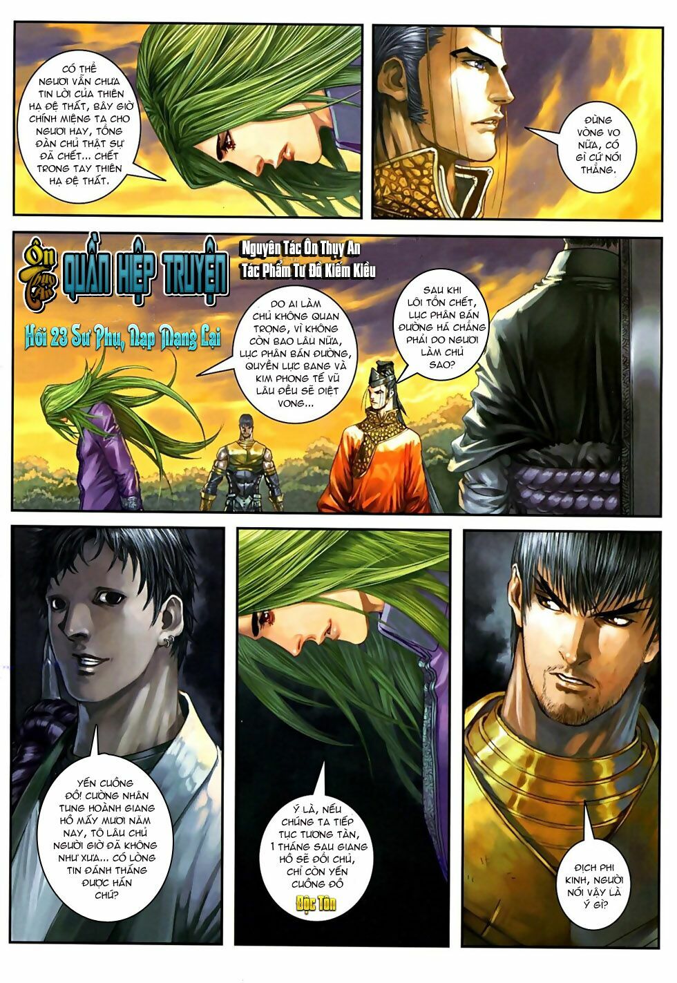 Ôn Thuỵ An Quần Hiệp Truyện 2012: Chapter 23