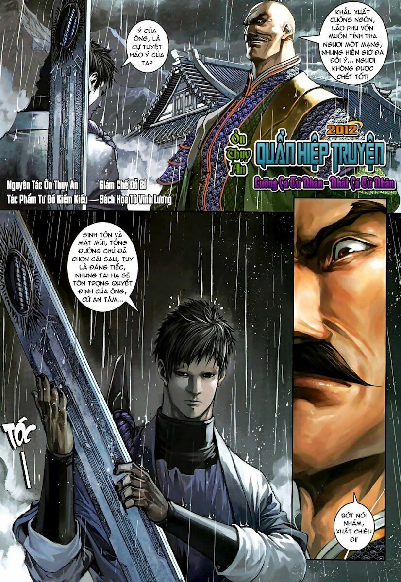 Ôn Thuỵ An Quần Hiệp Truyện 2012: Chapter 5