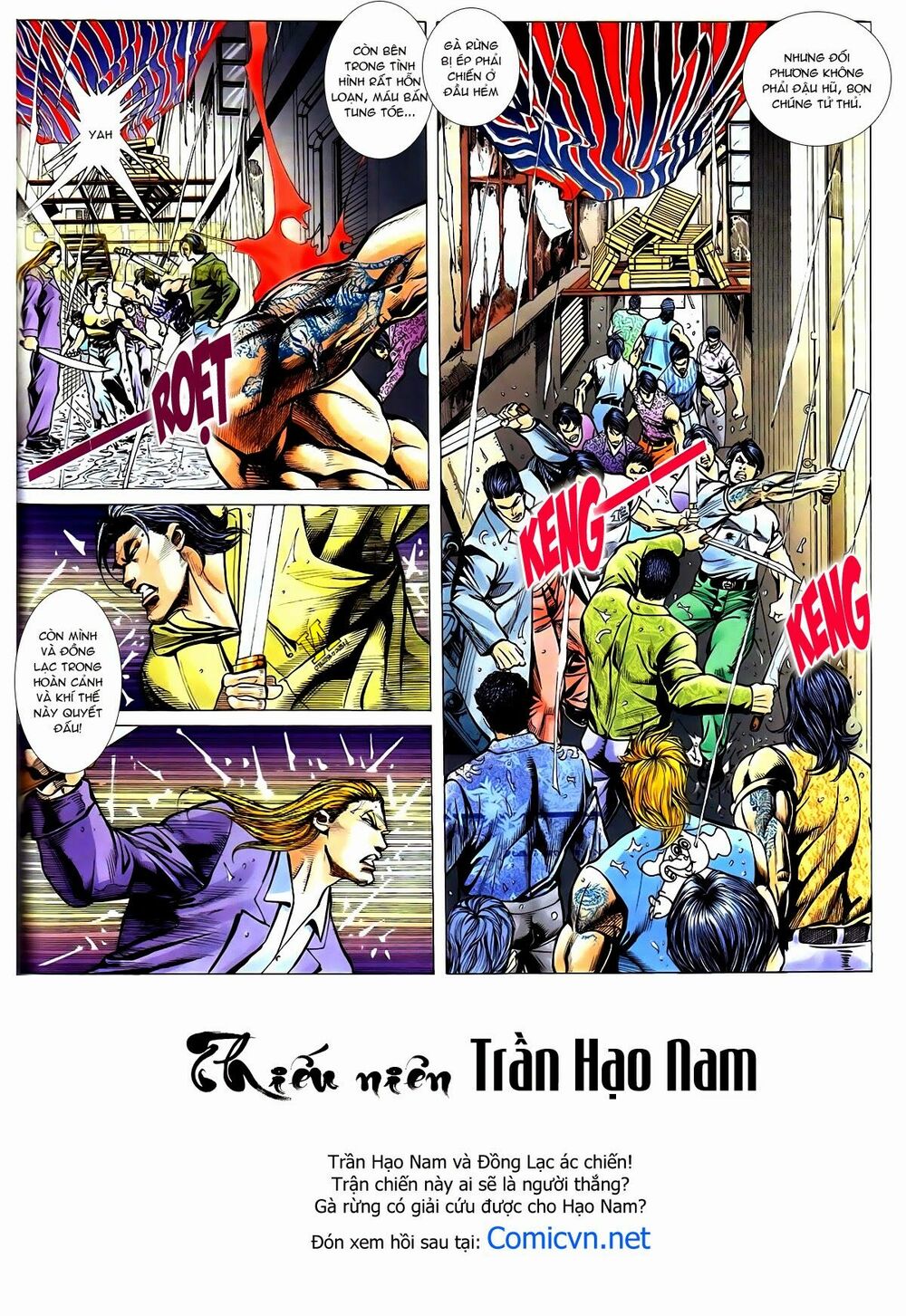 Thiếu niên Trần Hạo Nam: Chapter 32: Trận trung vong