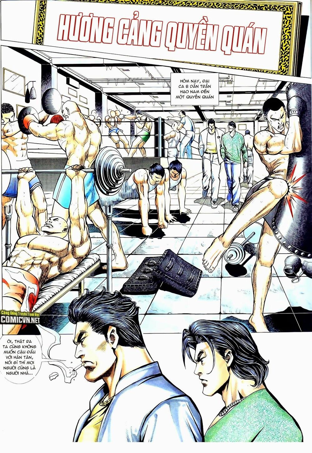 Thiếu niên Trần Hạo Nam: Chapter 63: Võ đài so găng