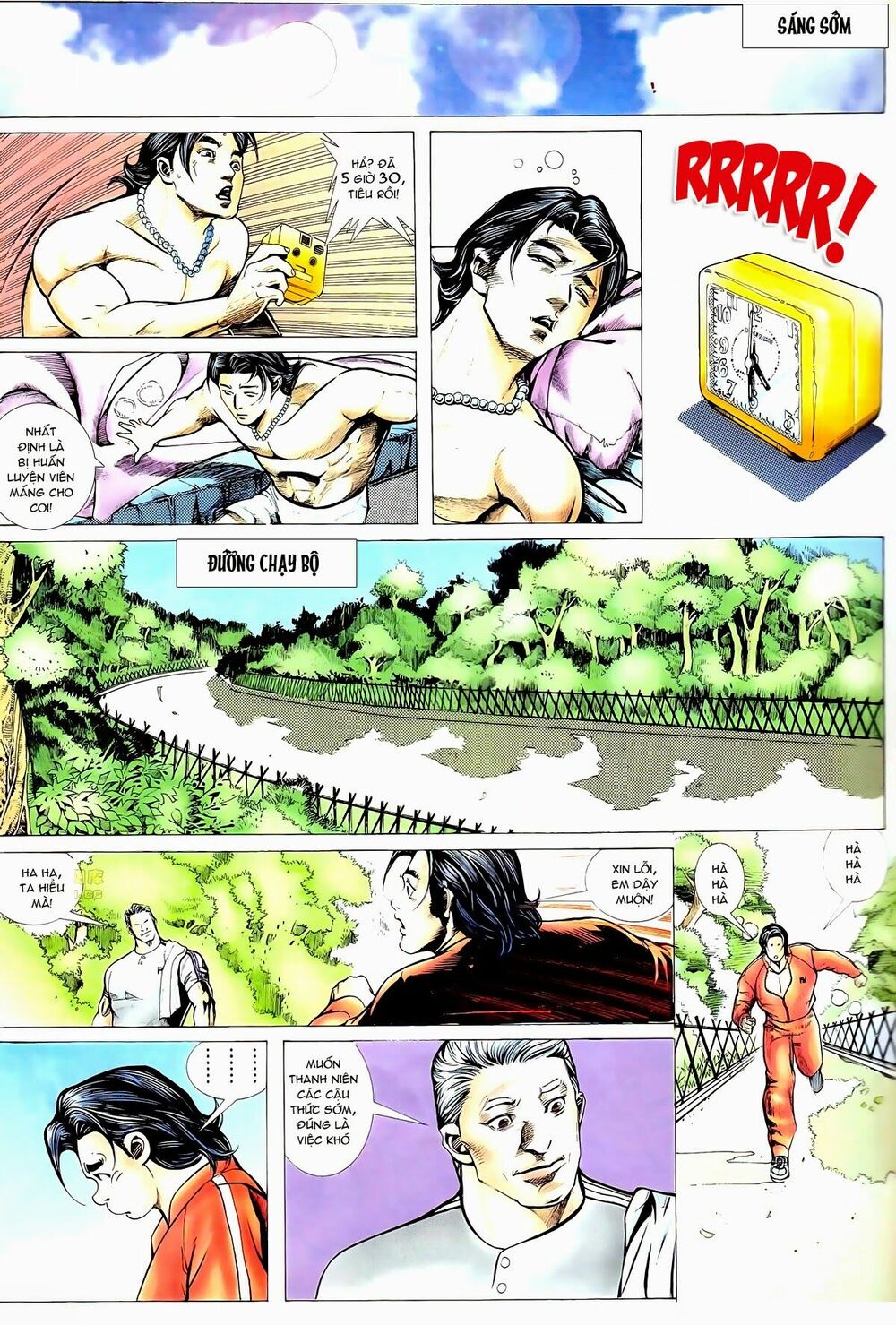 Thiếu niên Trần Hạo Nam: Chapter 63: Võ đài so găng