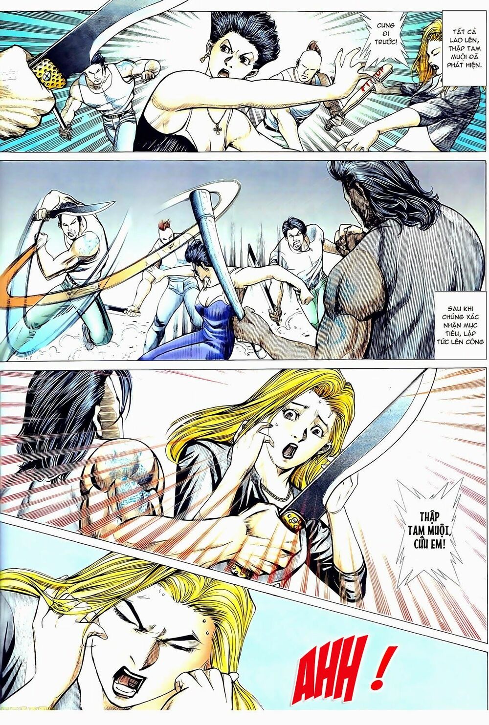 Thiếu niên Trần Hạo Nam: Chapter 63: Võ đài so găng