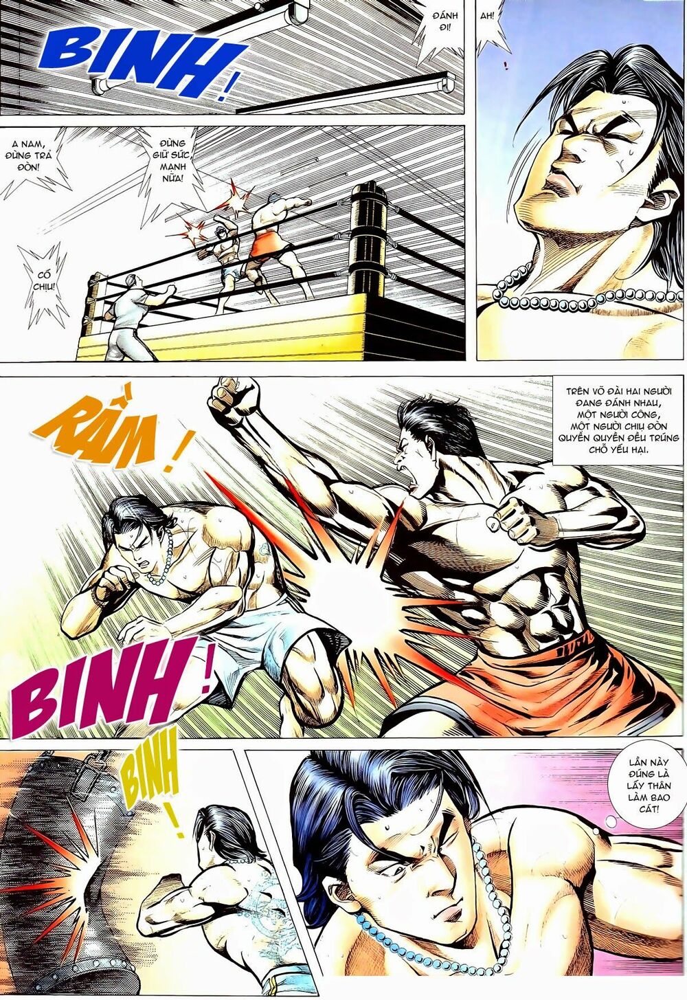 Thiếu niên Trần Hạo Nam: Chapter 63: Võ đài so găng