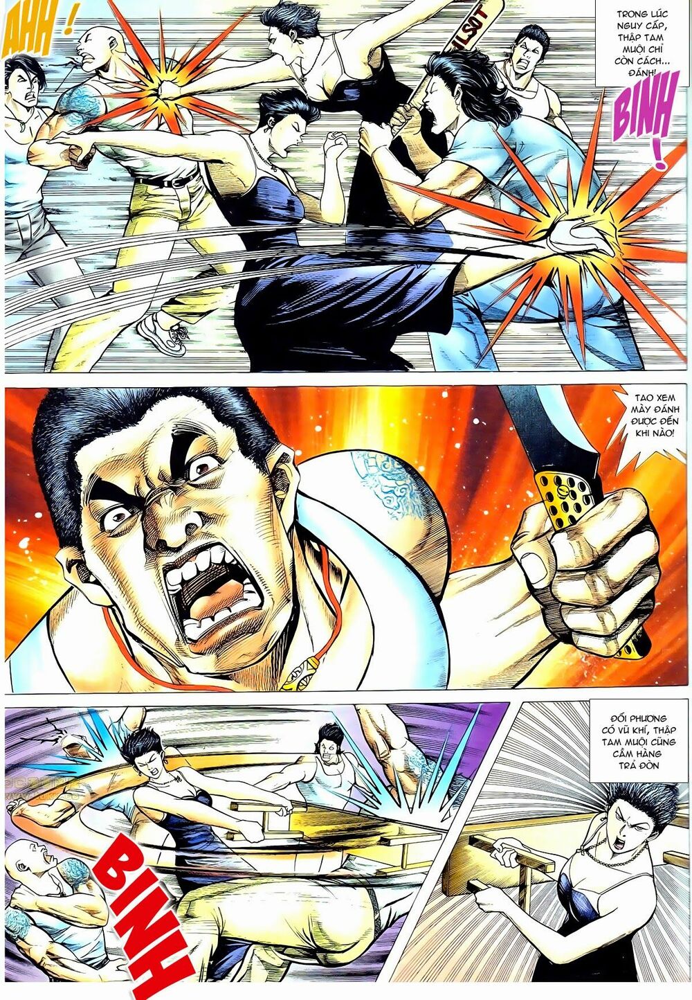 Thiếu niên Trần Hạo Nam: Chapter 63: Võ đài so găng