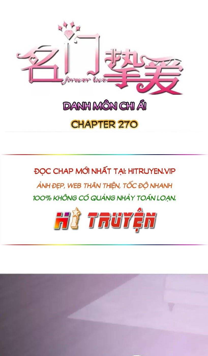 Danh Môn Chí Ái: Chapter 270.1