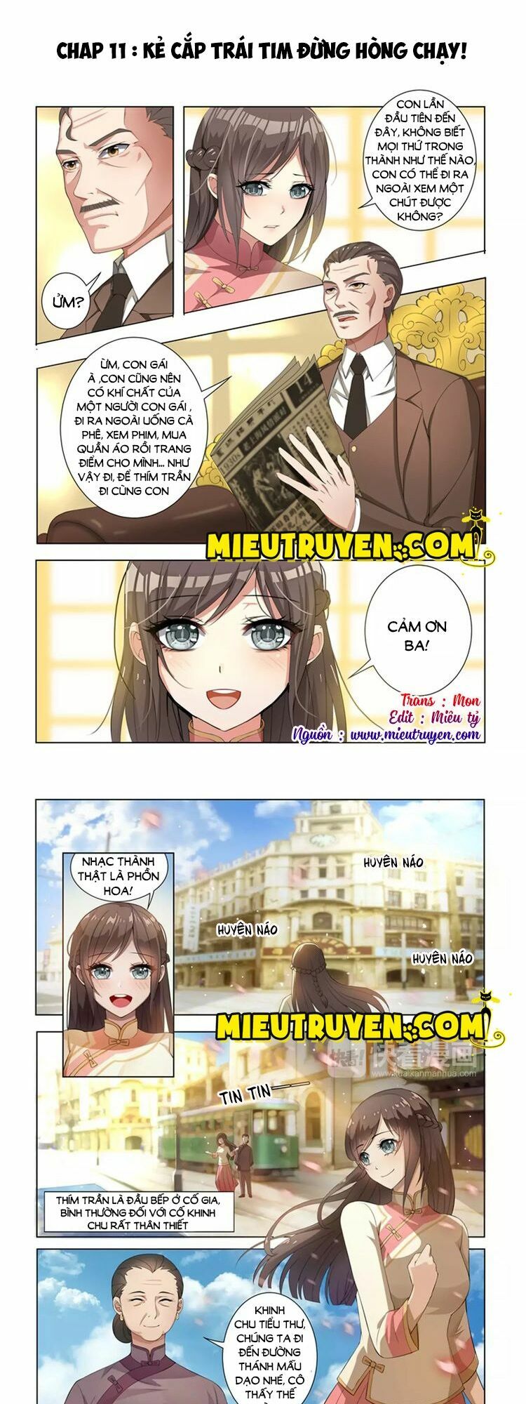 Thiếu Soái ! Vợ Ngài Lại Bỏ Trốn: Chapter 11