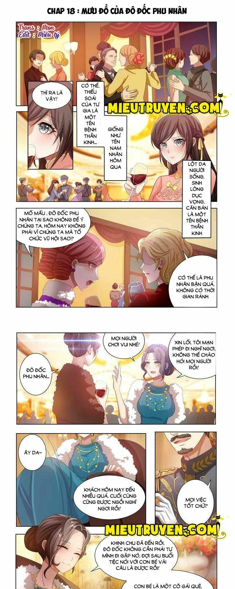 Thiếu Soái ! Vợ Ngài Lại Bỏ Trốn: Chapter 18