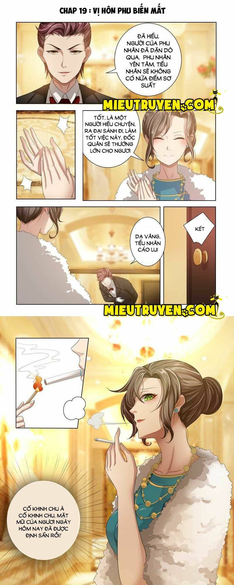 Thiếu Soái ! Vợ Ngài Lại Bỏ Trốn: Chapter 19