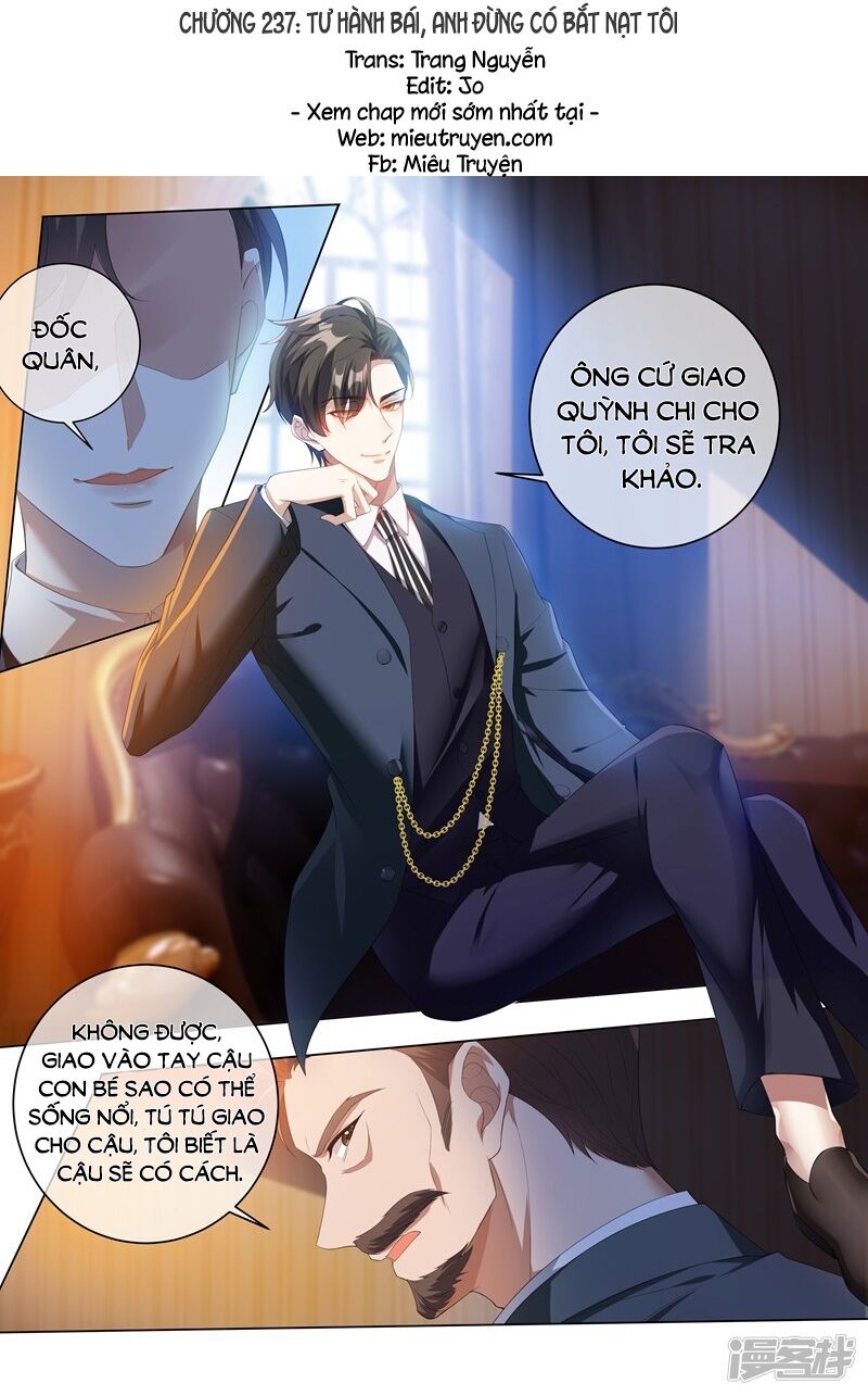 Thiếu Soái ! Vợ Ngài Lại Bỏ Trốn: Chapter 237
