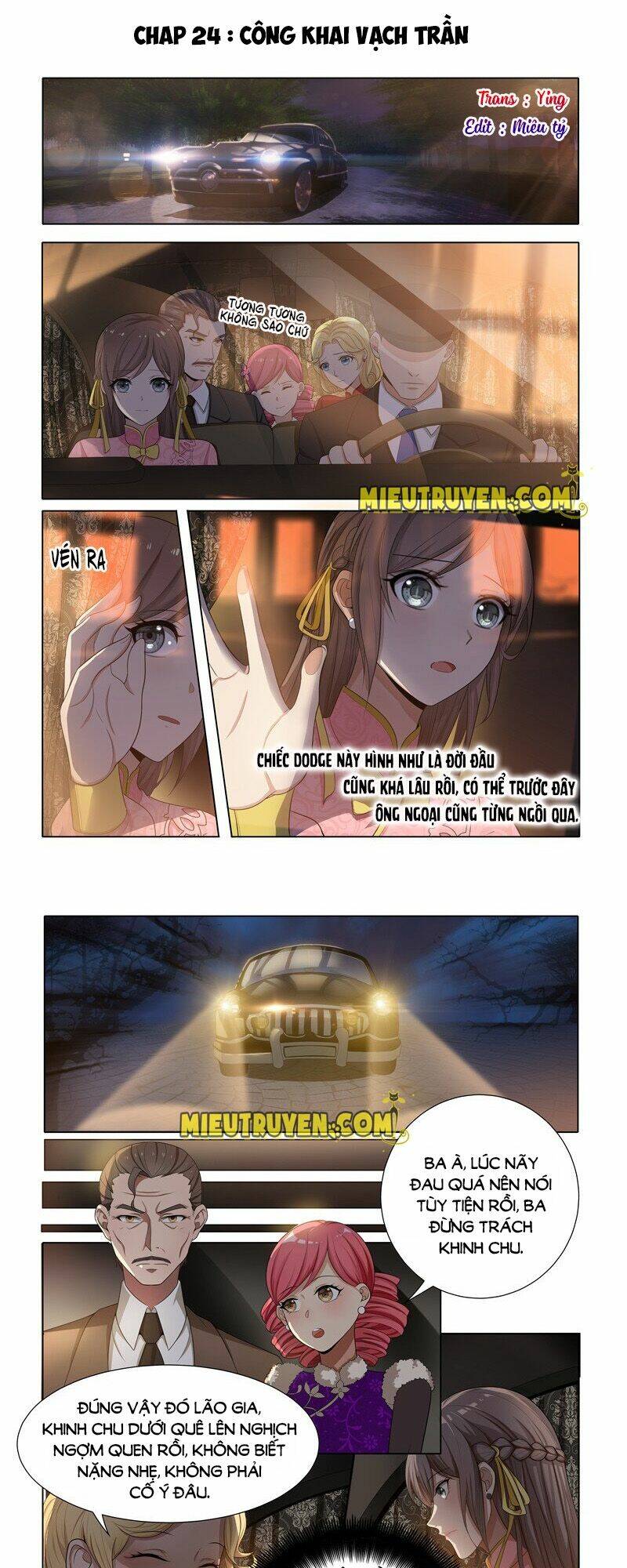 Thiếu Soái ! Vợ Ngài Lại Bỏ Trốn: Chapter 24