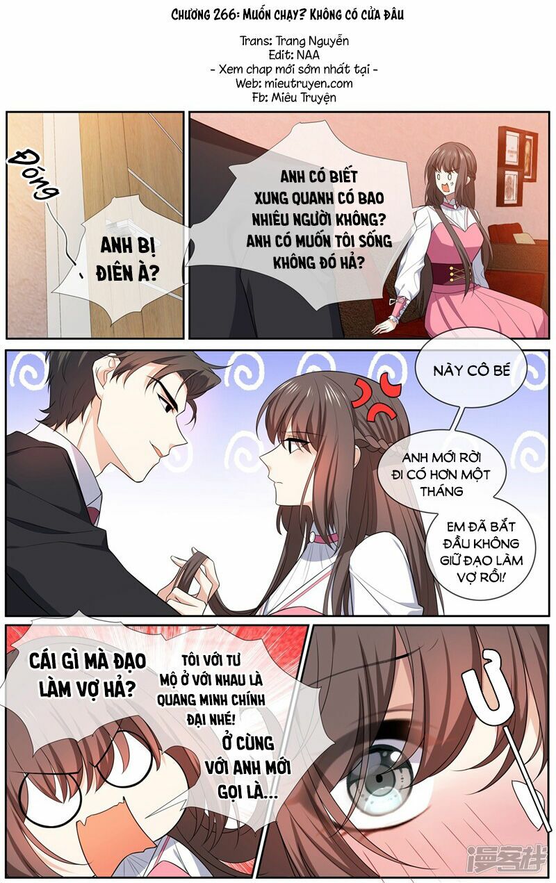 Thiếu Soái ! Vợ Ngài Lại Bỏ Trốn: Chapter 266