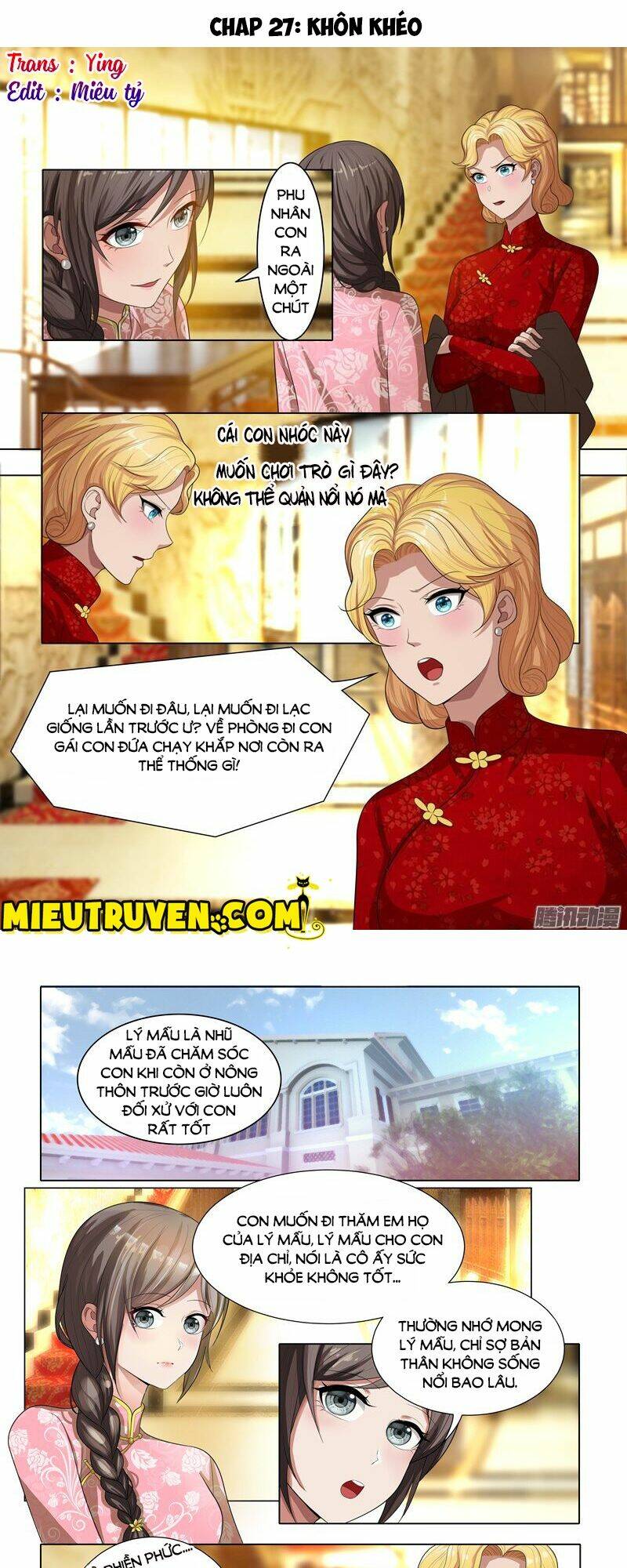 Thiếu Soái ! Vợ Ngài Lại Bỏ Trốn: Chapter 27