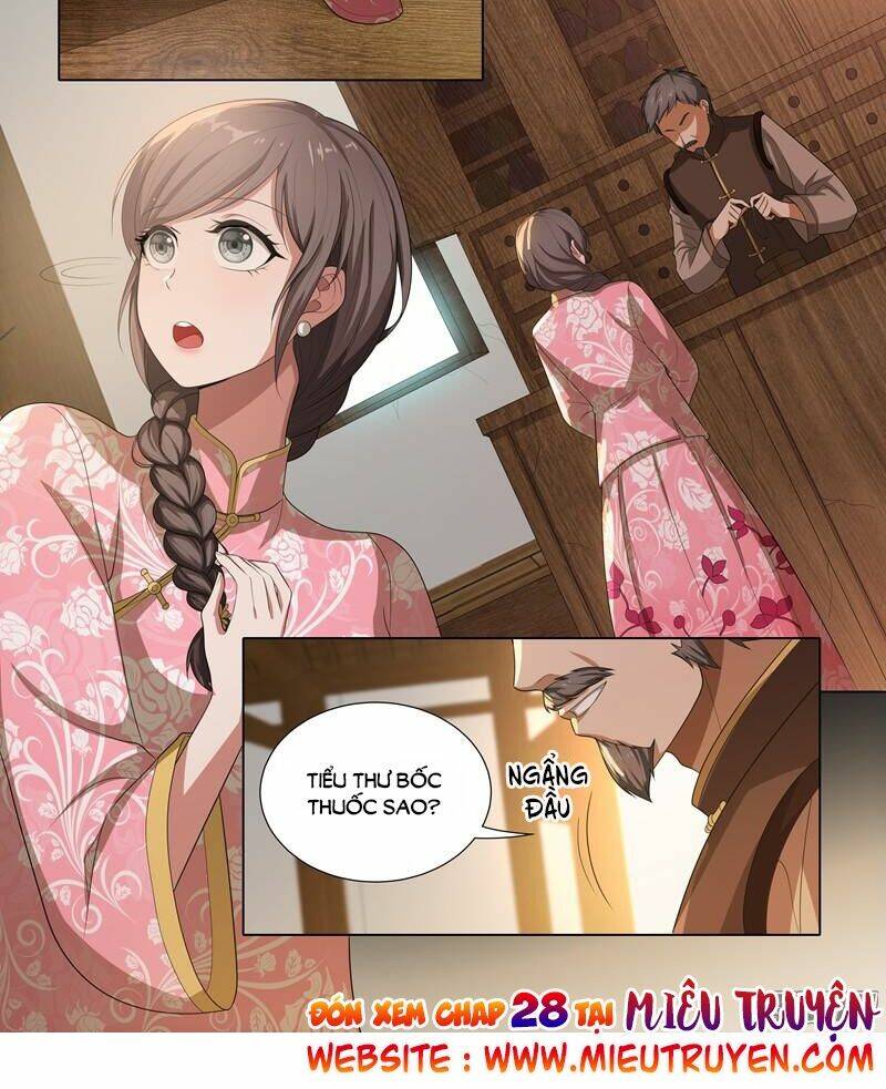 Thiếu Soái ! Vợ Ngài Lại Bỏ Trốn: Chapter 27