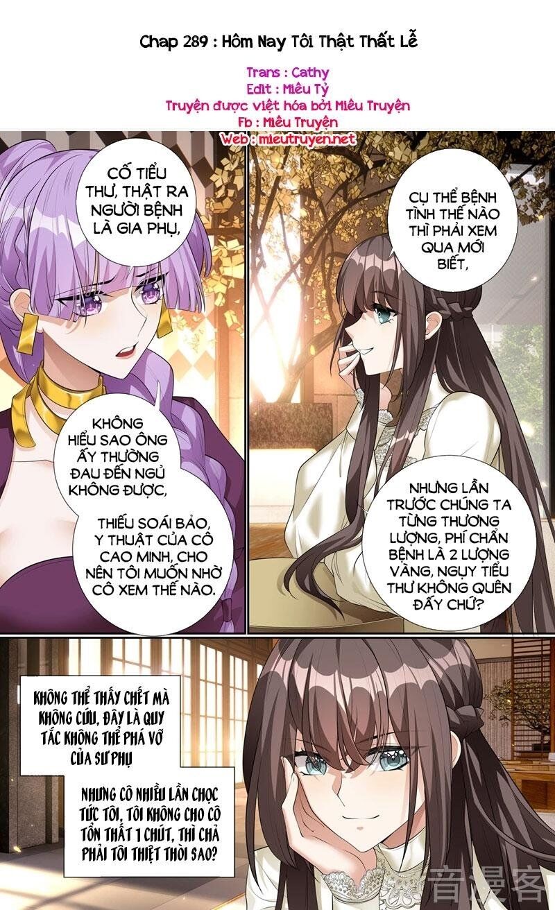 Thiếu Soái ! Vợ Ngài Lại Bỏ Trốn: Chapter 289