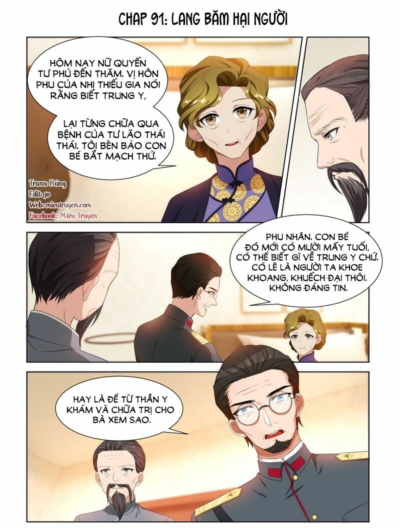 Thiếu Soái ! Vợ Ngài Lại Bỏ Trốn: Chapter 91