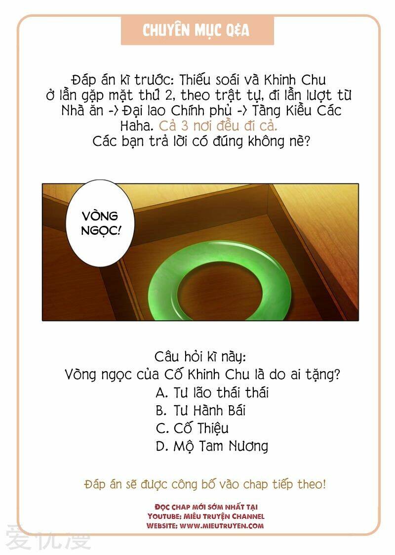 Thiếu Soái ! Vợ Ngài Lại Bỏ Trốn: Chapter 99