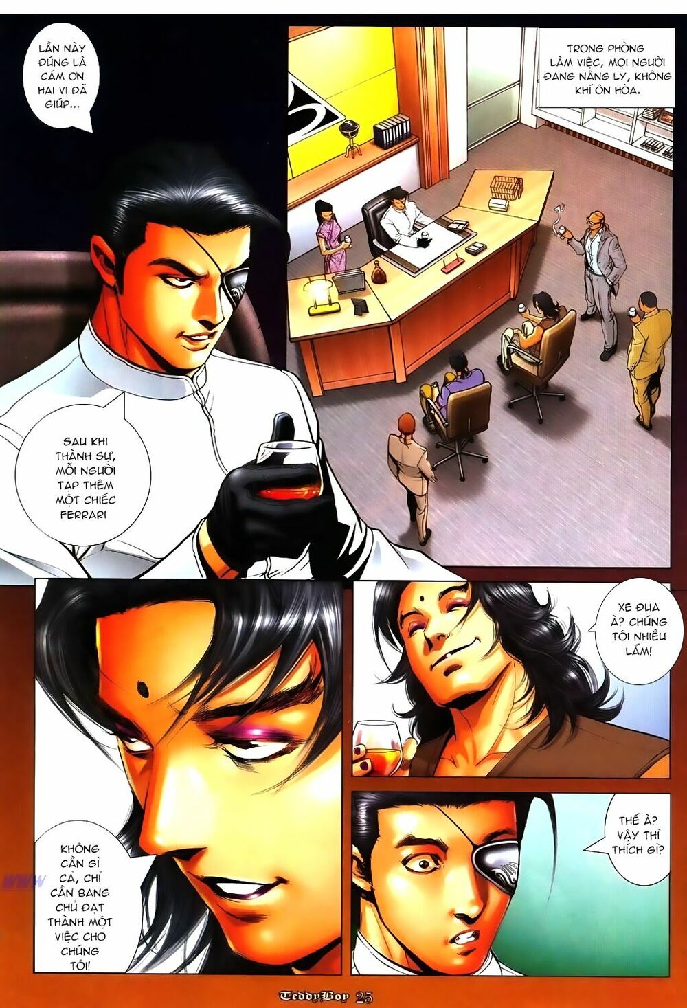 Người Trong Giang Hồ: Chapter 1107: Đánh lồng sắt